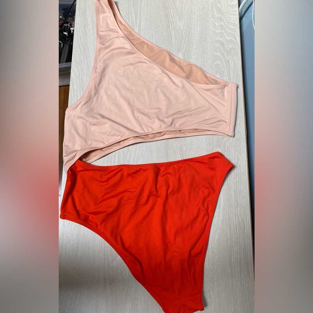 J. Crew Playa One Shoulder One Piece Swimsuit - Picture 2 of 6